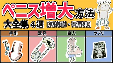 ちんこ大きくする|ペニスを大きくする方法は？増大サプリや器具、オナ。